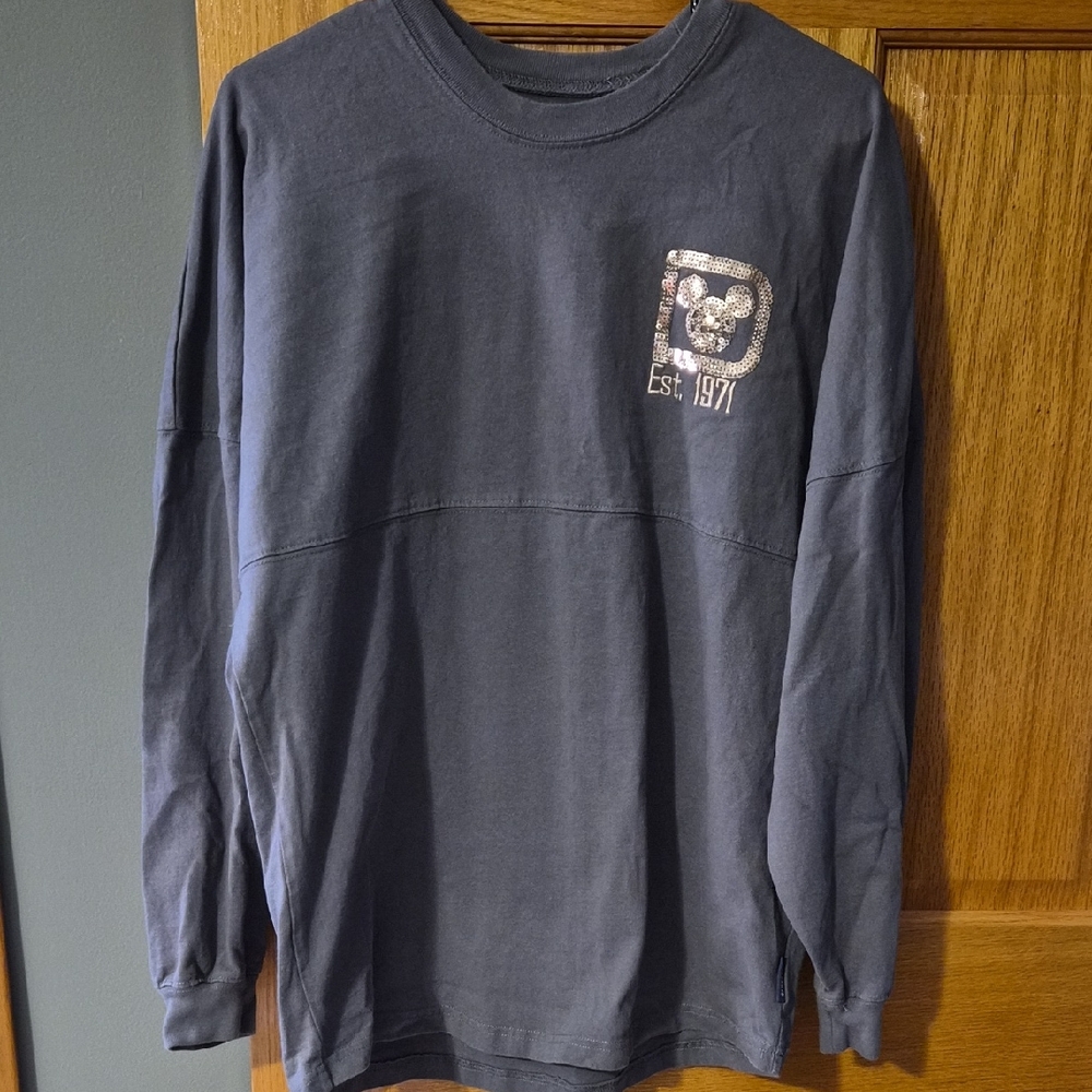 Women's Dark Gray Long Sleeve Tee